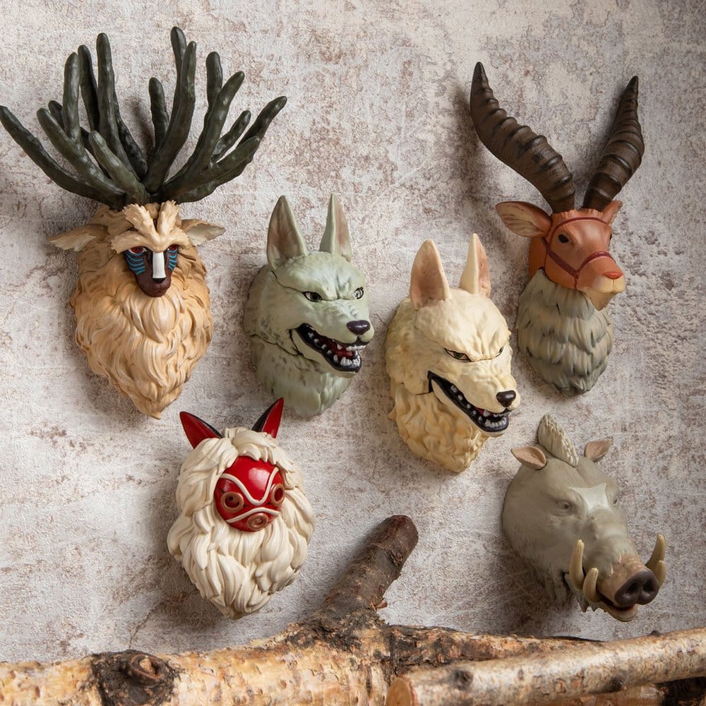 La princesa Mononoke Magnete Mystery Box 3D Character (6)