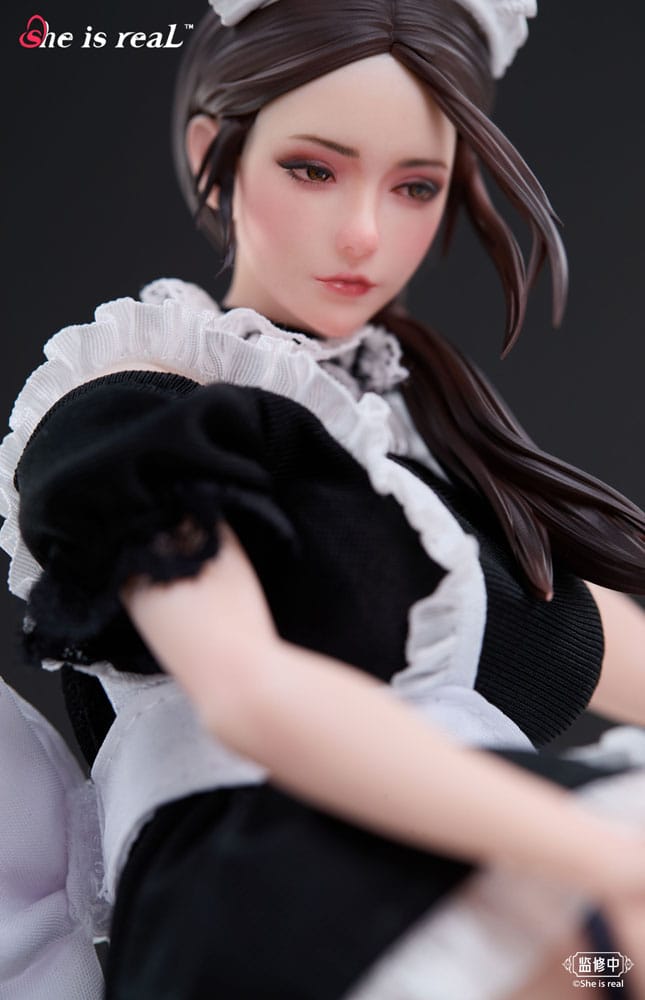 Original Character Estatua PVC Dress Series 1/6 She is real Water Droplet Maid 27 cm