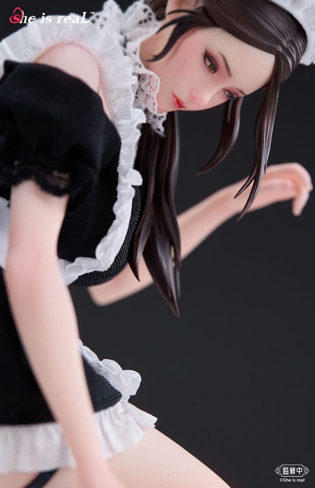 Original Character Estatua PVC Dress Series 1/6 She is real Water Droplet Maid 27 cm