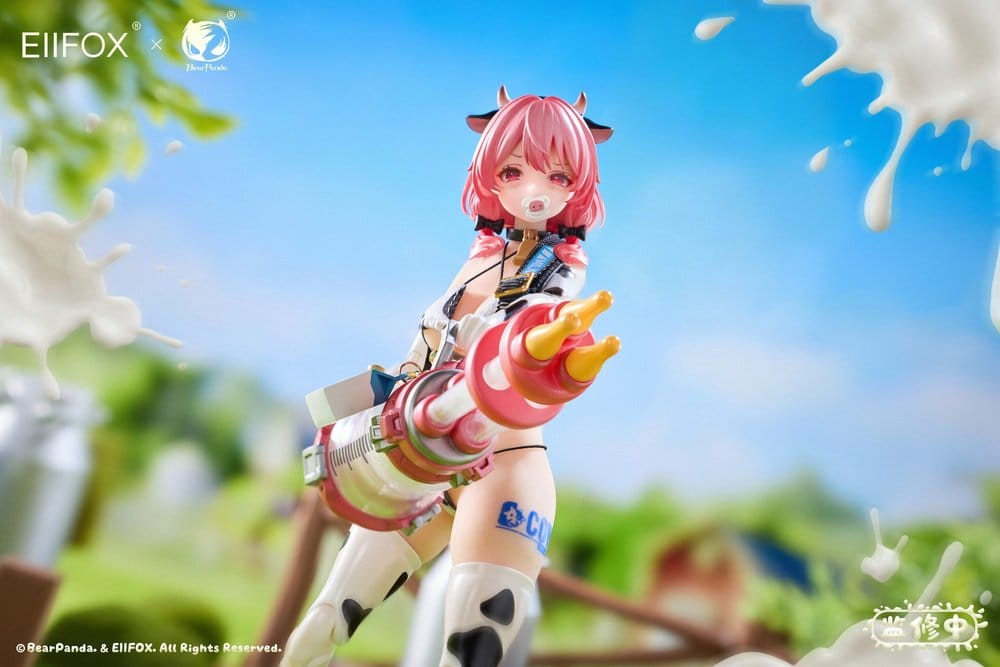 Original Character Figura 1/8 Eiifox & BearPanda Nyuugyuu Momo 21 cm