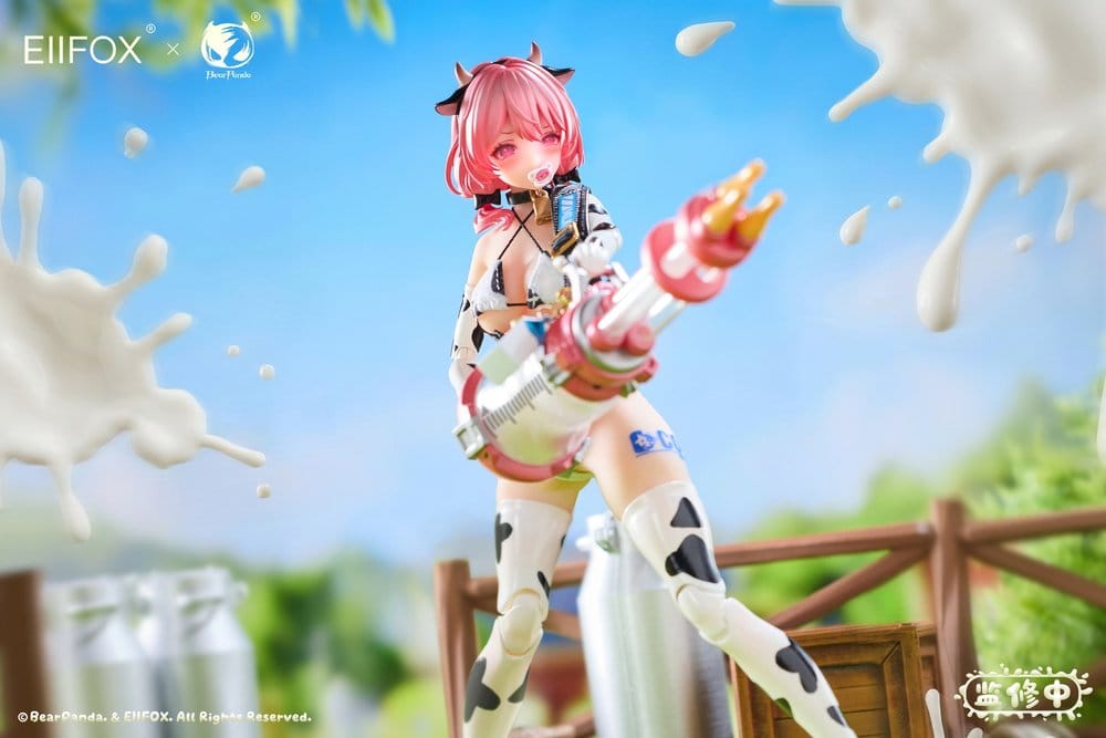 Original Character Figura 1/8 Eiifox & BearPanda Nyuugyuu Momo 21 cm