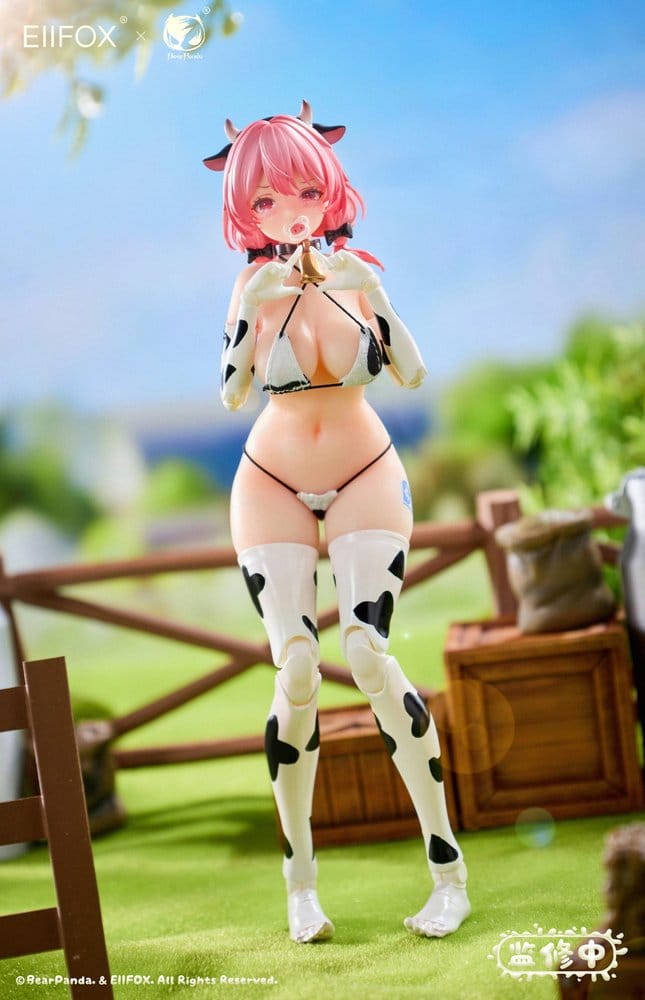 Original Character Figura 1/8 Eiifox & BearPanda Nyuugyuu Momo 21 cm