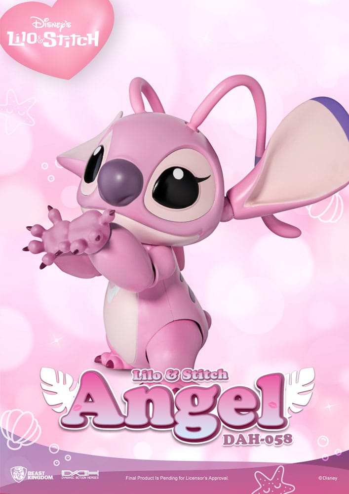 Disney Figura Dynamic 8ction Heroes 1/9 Angel (Lilo & Stitch) 16 cm