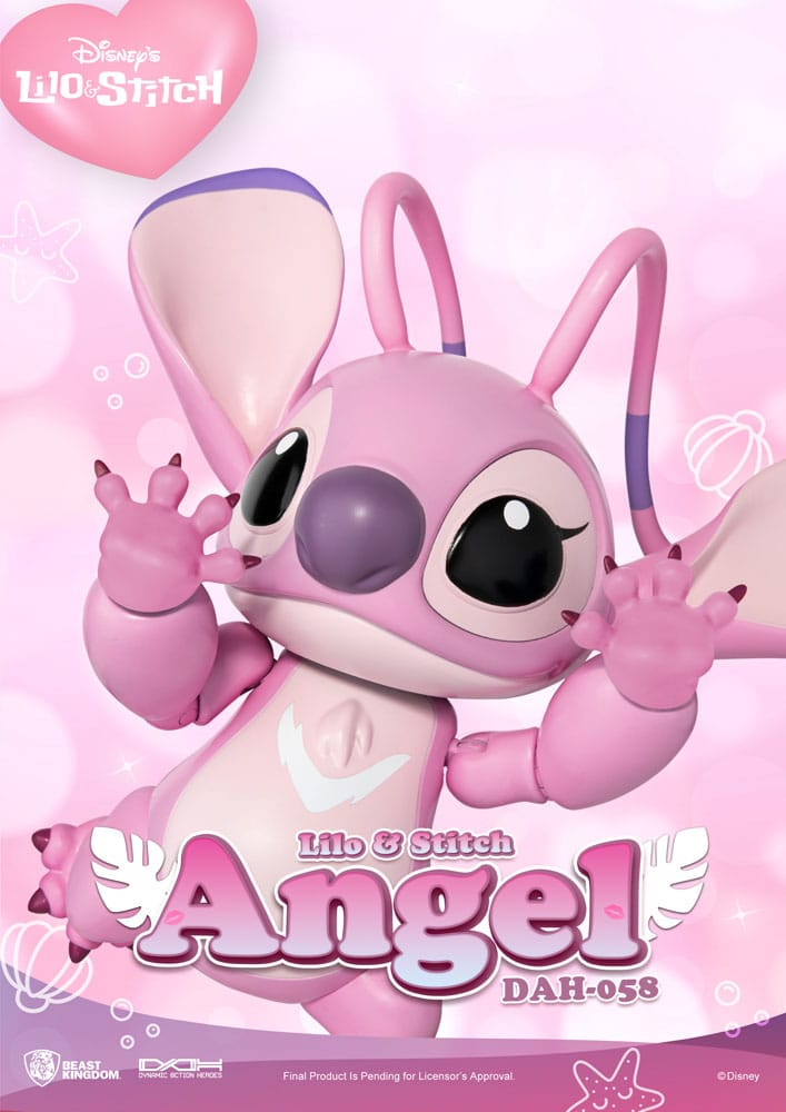 Disney Figura Dynamic 8ction Heroes 1/9 Angel (Lilo & Stitch) 16 cm