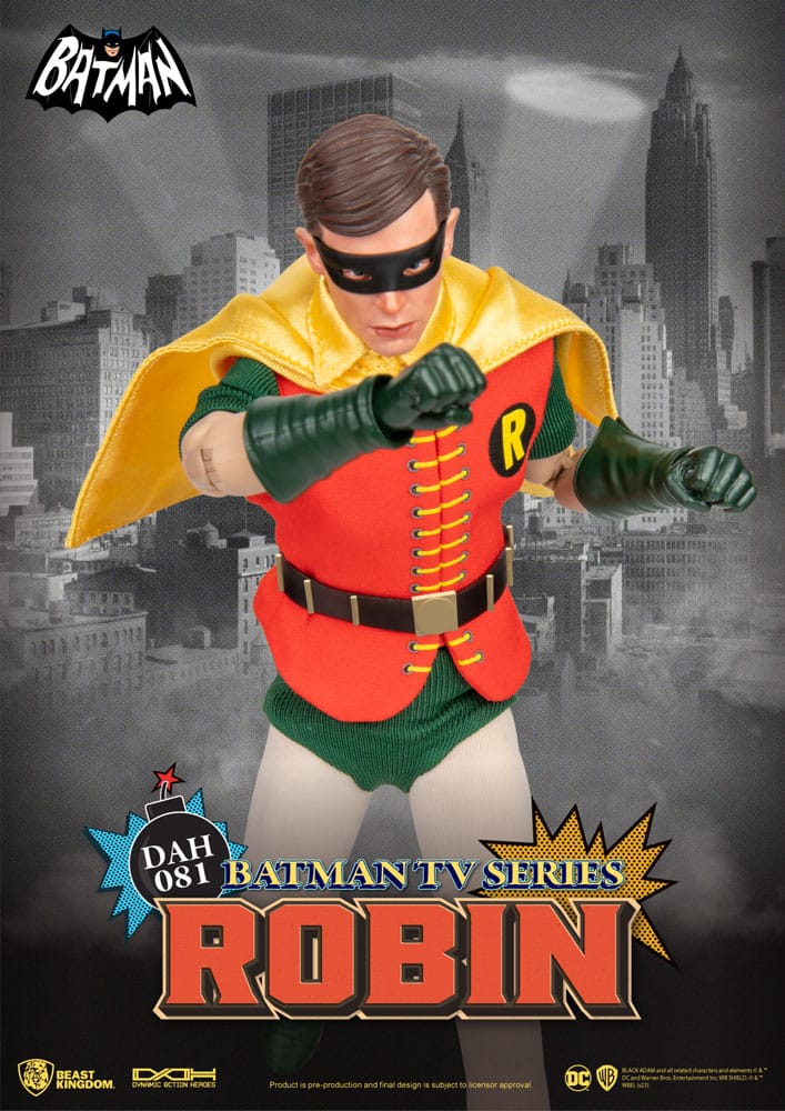 DC Comics Figura Dynamic 8ction Heroes 1/9 Batman TV Series Robin 24 cm