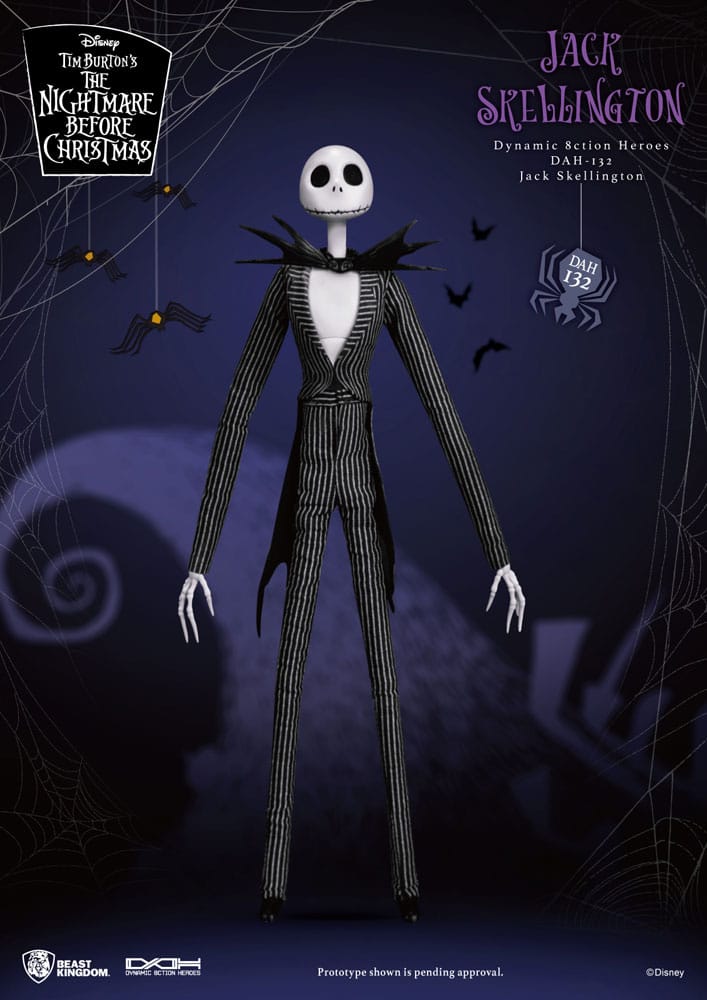 Pesadilla antes de Navidad Figura Dynamic 8ction Heroes 1/9 Jack 21 cm
