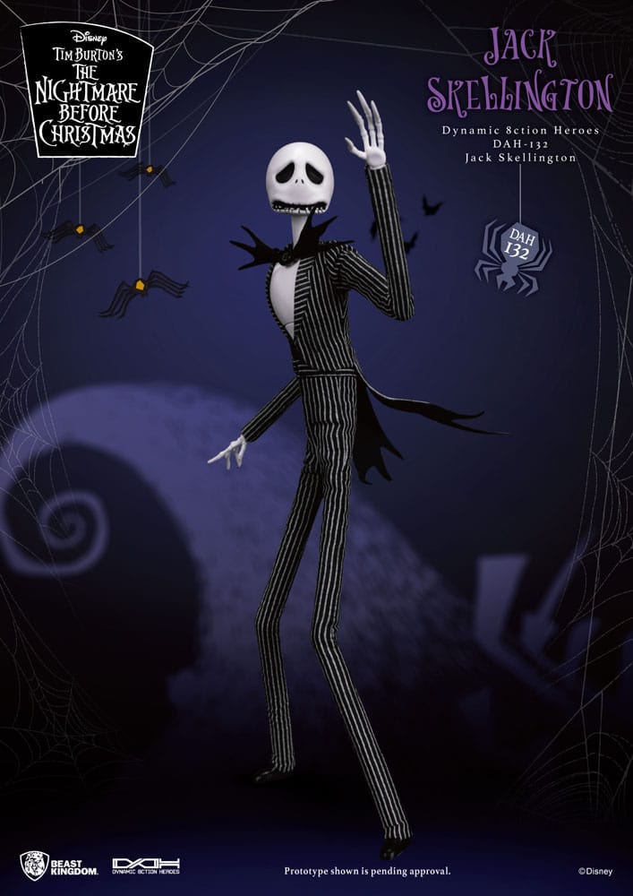 Pesadilla antes de Navidad Figura Dynamic 8ction Heroes 1/9 Jack 21 cm