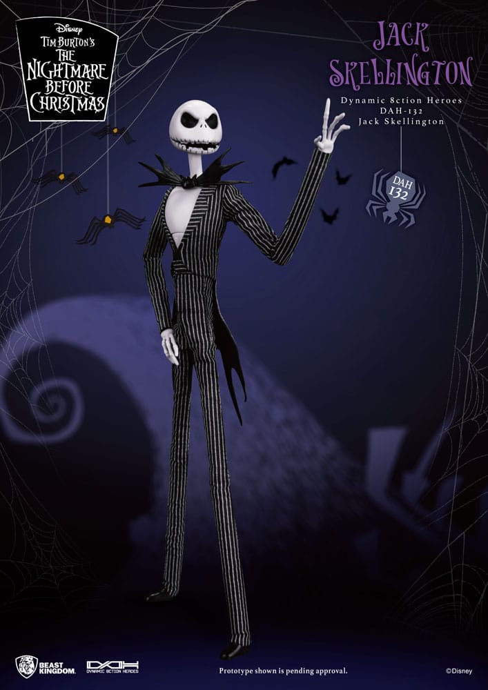 Pesadilla antes de Navidad Figura Dynamic 8ction Heroes 1/9 Jack 21 cm