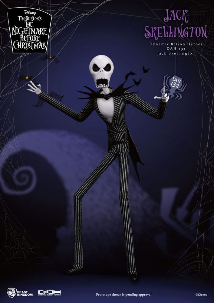Pesadilla antes de Navidad Figura Dynamic 8ction Heroes 1/9 Jack 21 cm