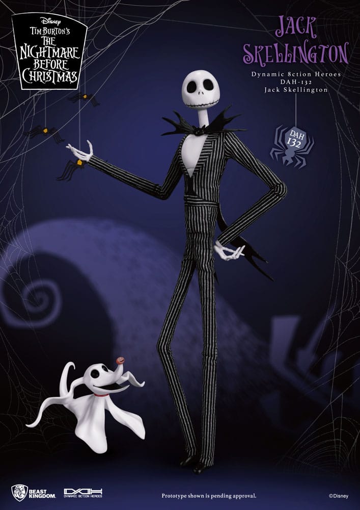 Pesadilla antes de Navidad Figura Dynamic 8ction Heroes 1/9 Jack 21 cm