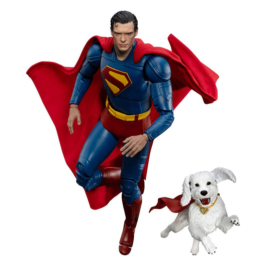 Superman (2025) Figura Superman & Krypto 21 cm