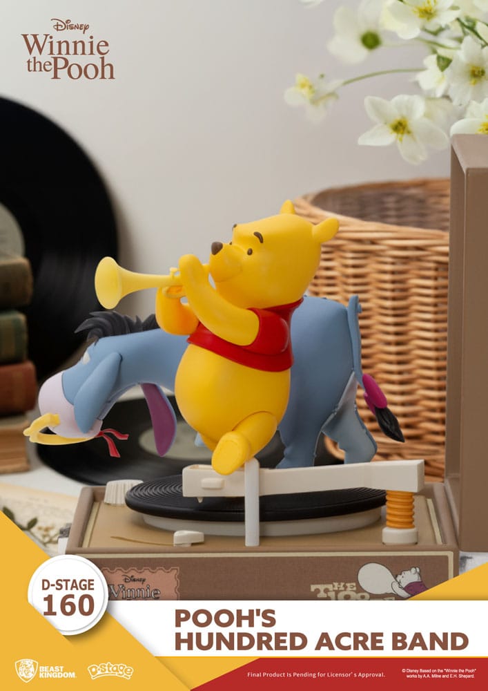 Winnie-the-Pooh Record Player Series Figura de PVC Pooh's Hundred Acre Band 12 cm - Z POP Toys