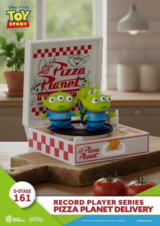 Toy Story Record Player Series Figura de PVC Pizza Planet Delivery 12 cm