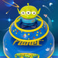 Toy Story Estatua Egg Attack Alien UFO Floating Ver. 6 cm - Z POP Toys