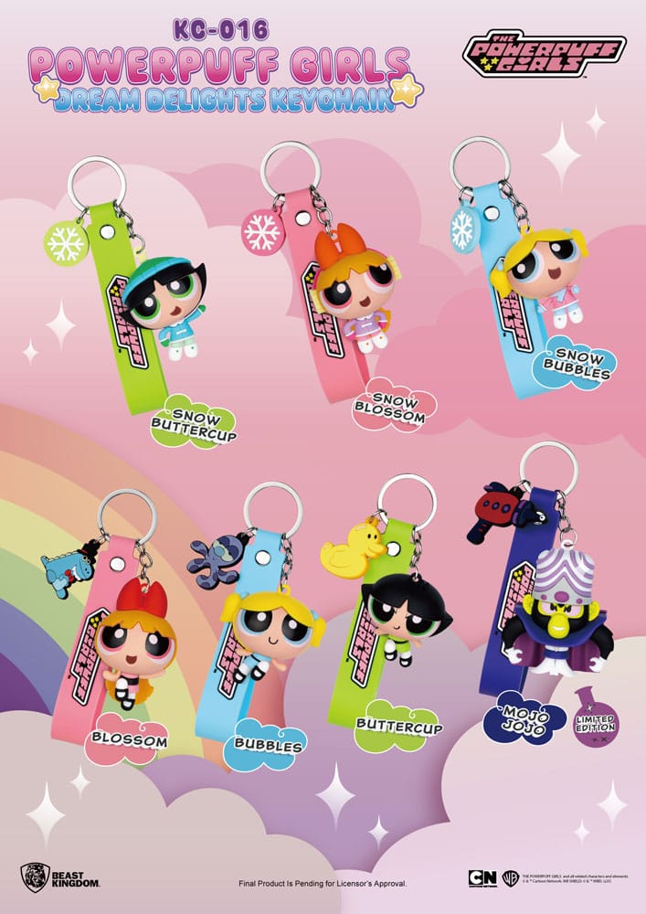 The Powerpuff Girls Keychain Blind Box Blind Box Dream Delights 5 cm Sortiment (6) - Z POP Toys