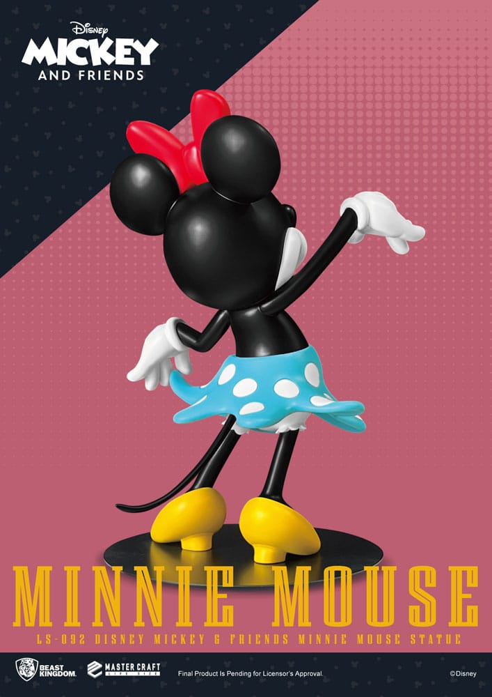Disney Estatua tamaño real Minnie Mouse 104 cm