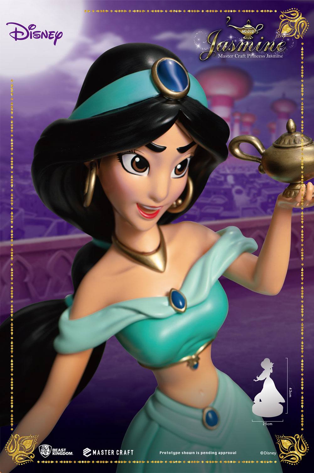 Disney (Aladdin) Estatua Master Craft Jasmine 38 cm