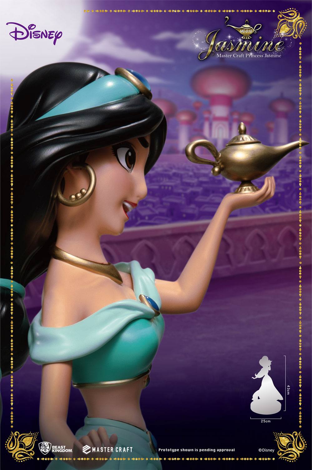 Disney (Aladdin) Estatua Master Craft Jasmine 38 cm
