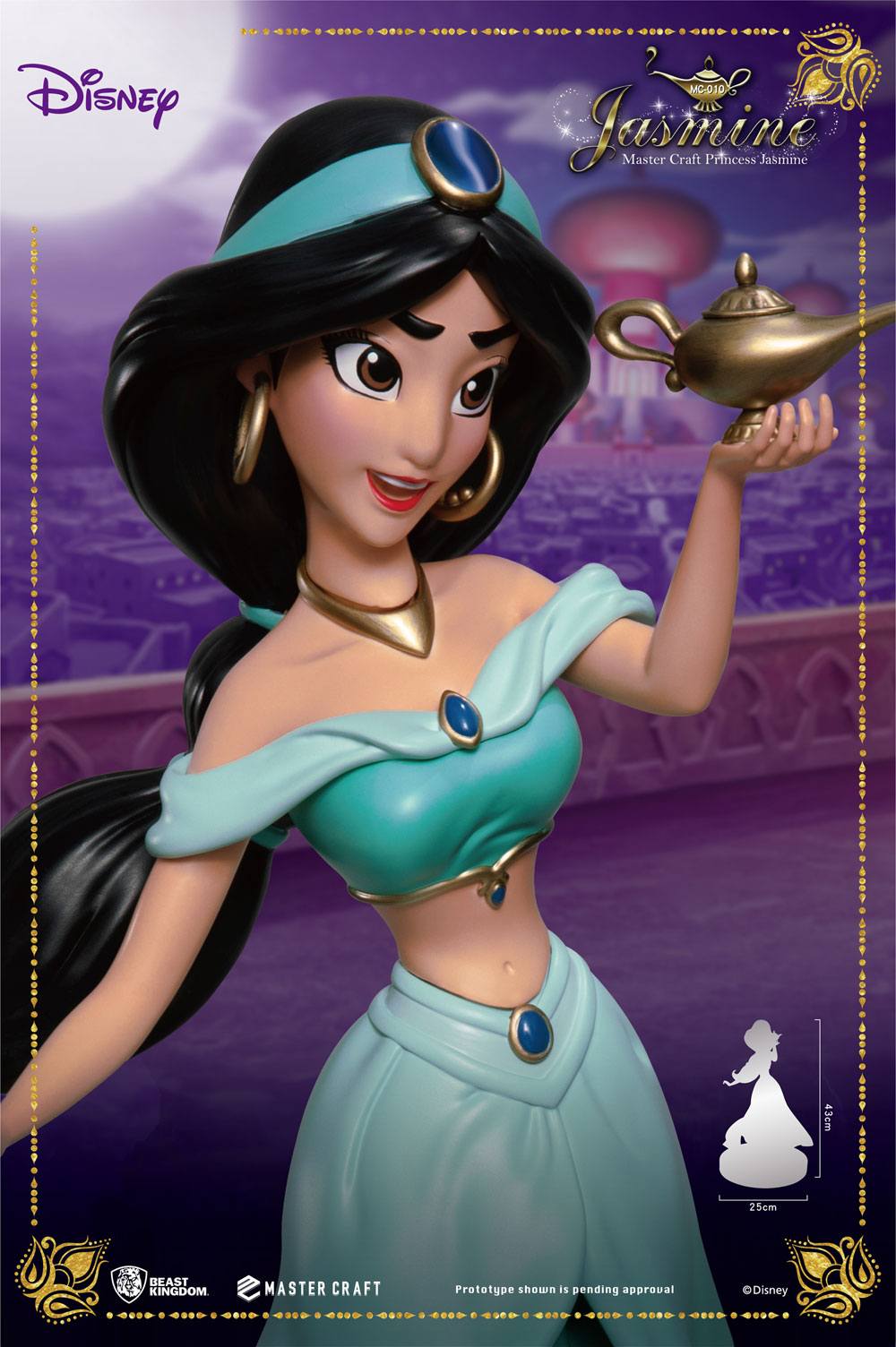 Disney (Aladdin) Estatua Master Craft Jasmine 38 cm