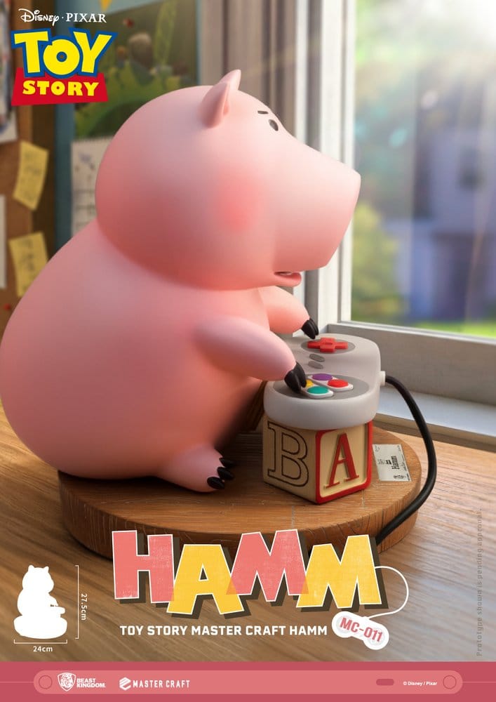 Toy Story Estatua Master Craft Hamm 28 cm