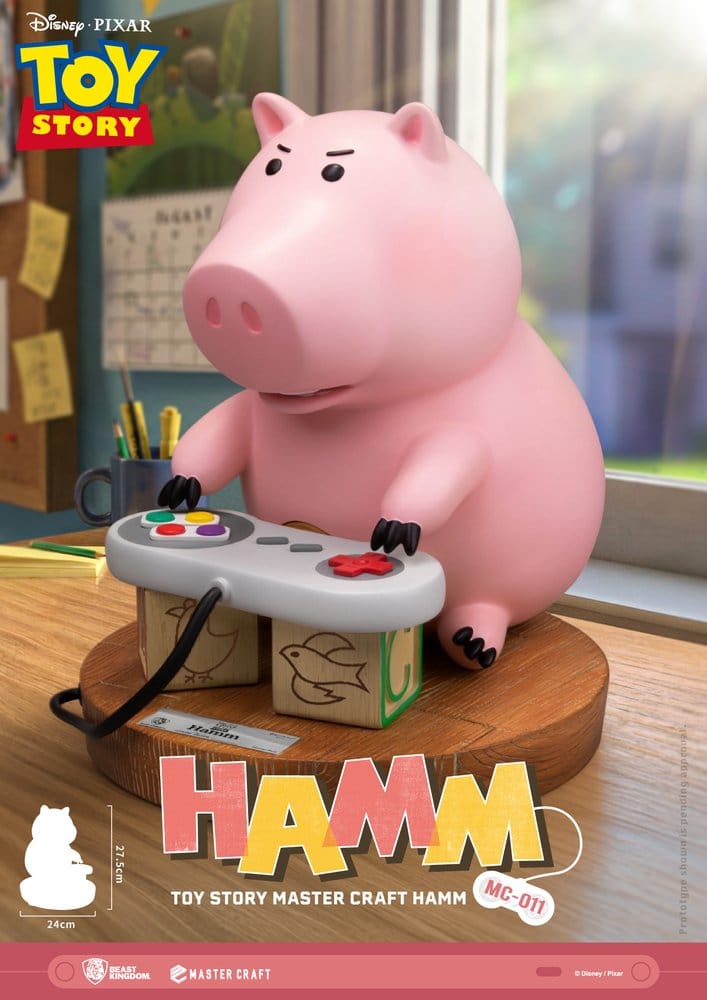 Toy Story Estatua Master Craft Hamm 28 cm