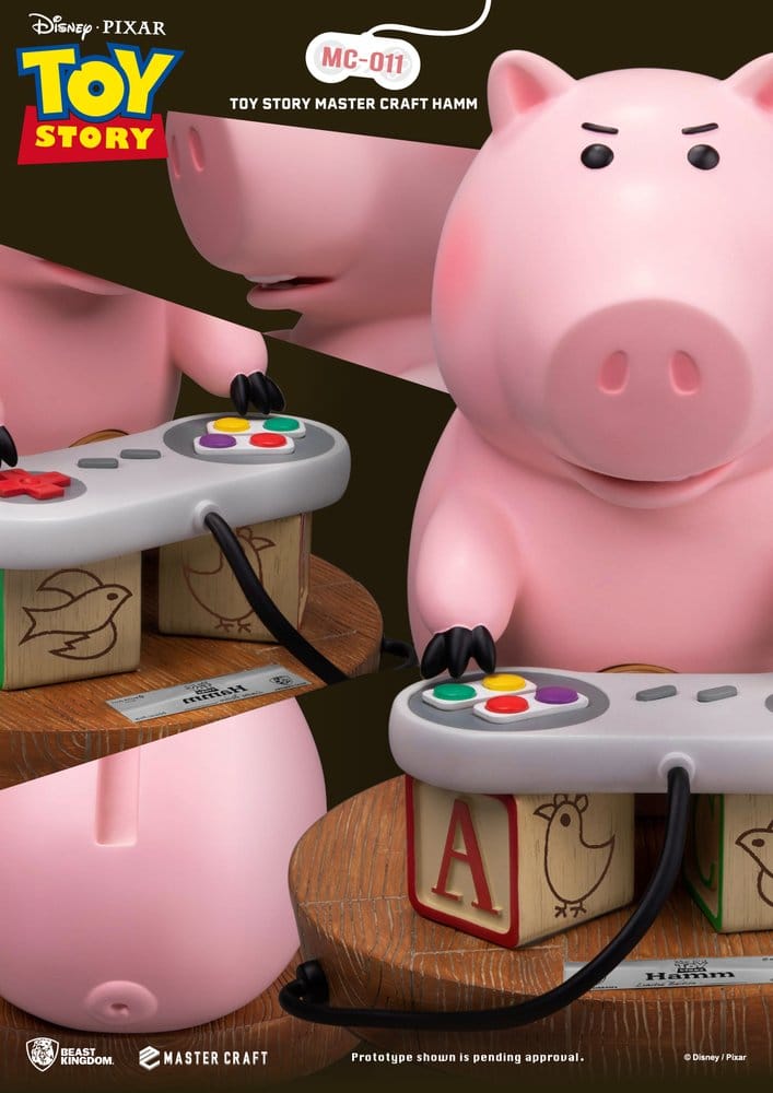 Toy Story Estatua Master Craft Hamm 28 cm