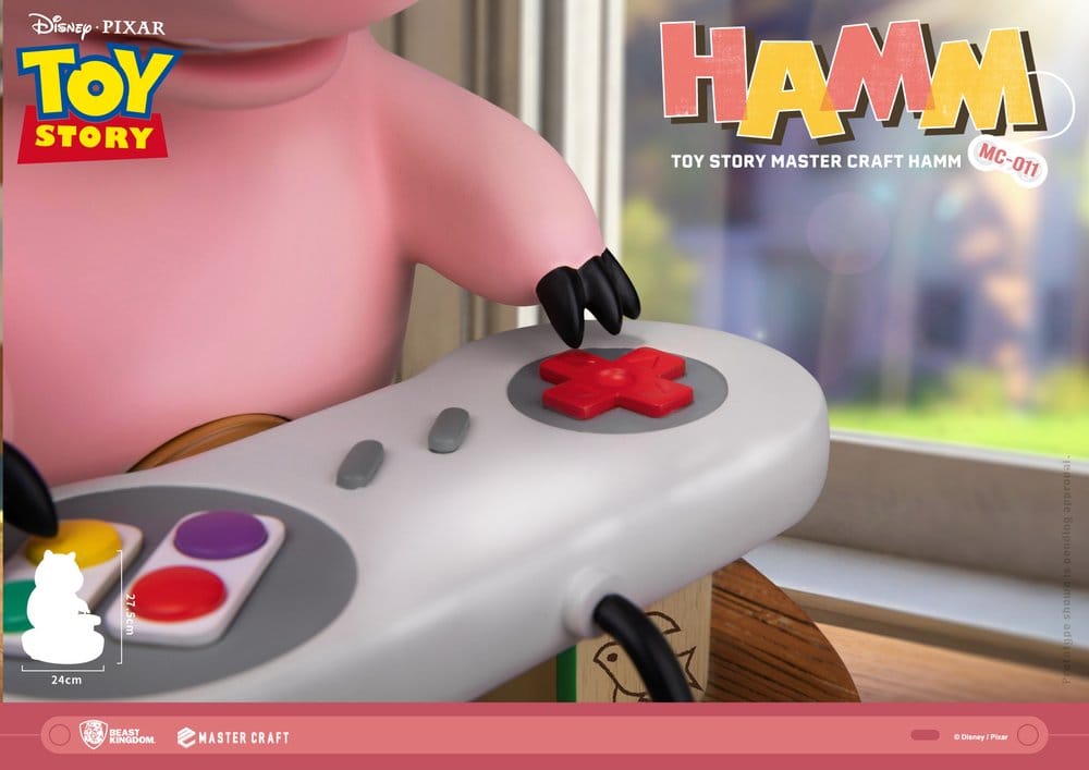 Toy Story Estatua Master Craft Hamm 28 cm