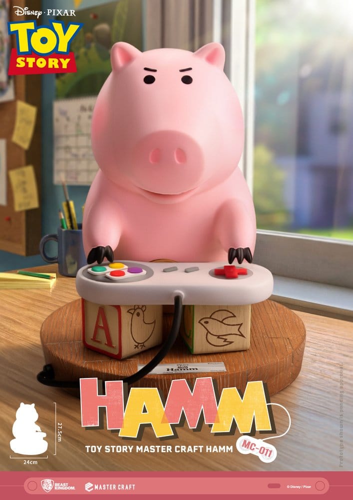 Toy Story Estatua Master Craft Hamm 28 cm