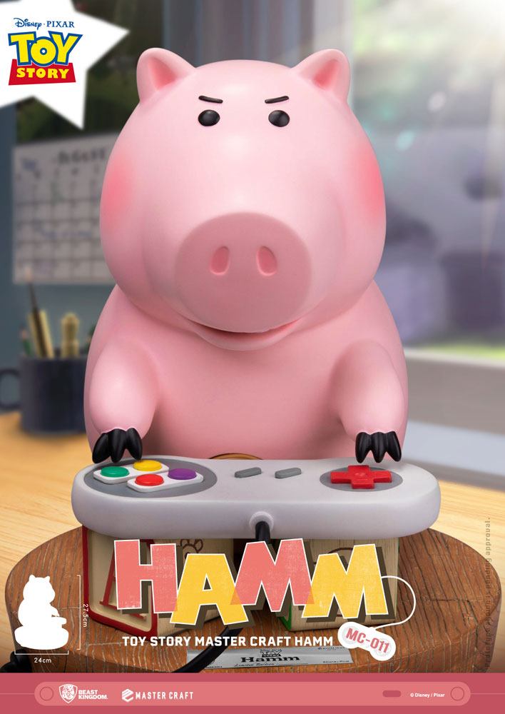 Toy Story Estatua Master Craft Hamm 28 cm