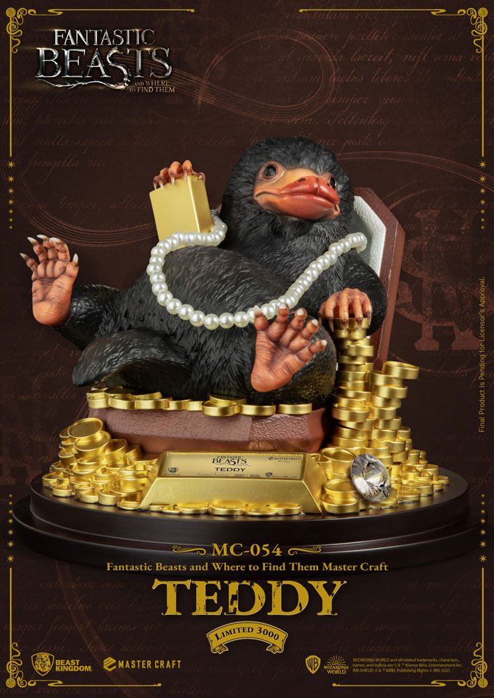 Animales fantásticos Estatua Master Craft Teddy 21 cm - Z POP Toys