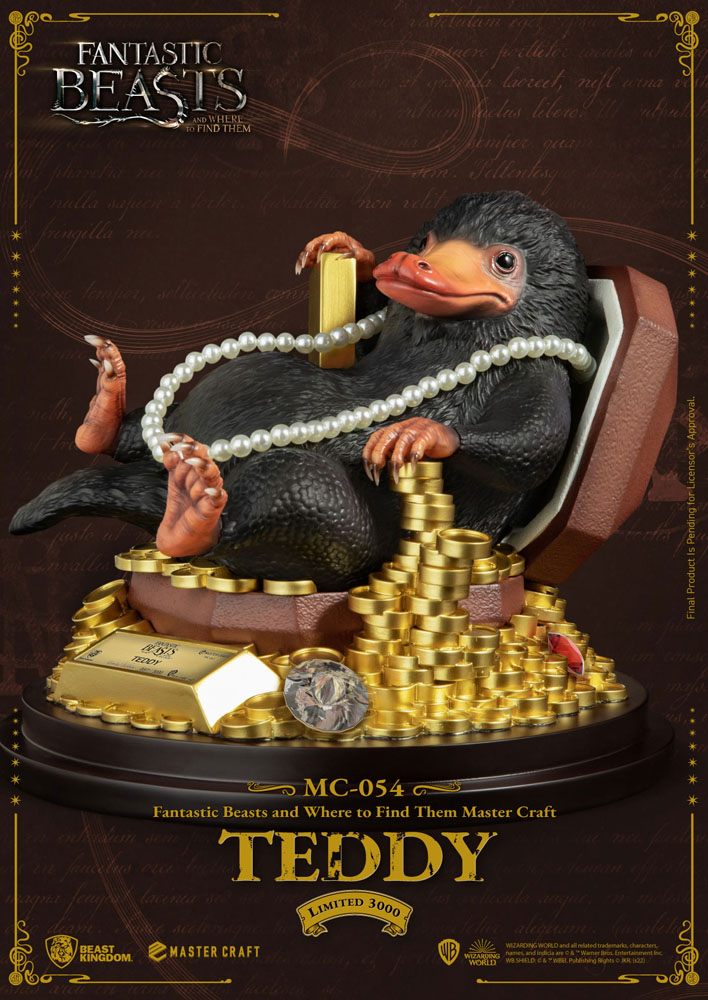 Animales fantásticos Estatua Master Craft Teddy 21 cm - Z POP Toys