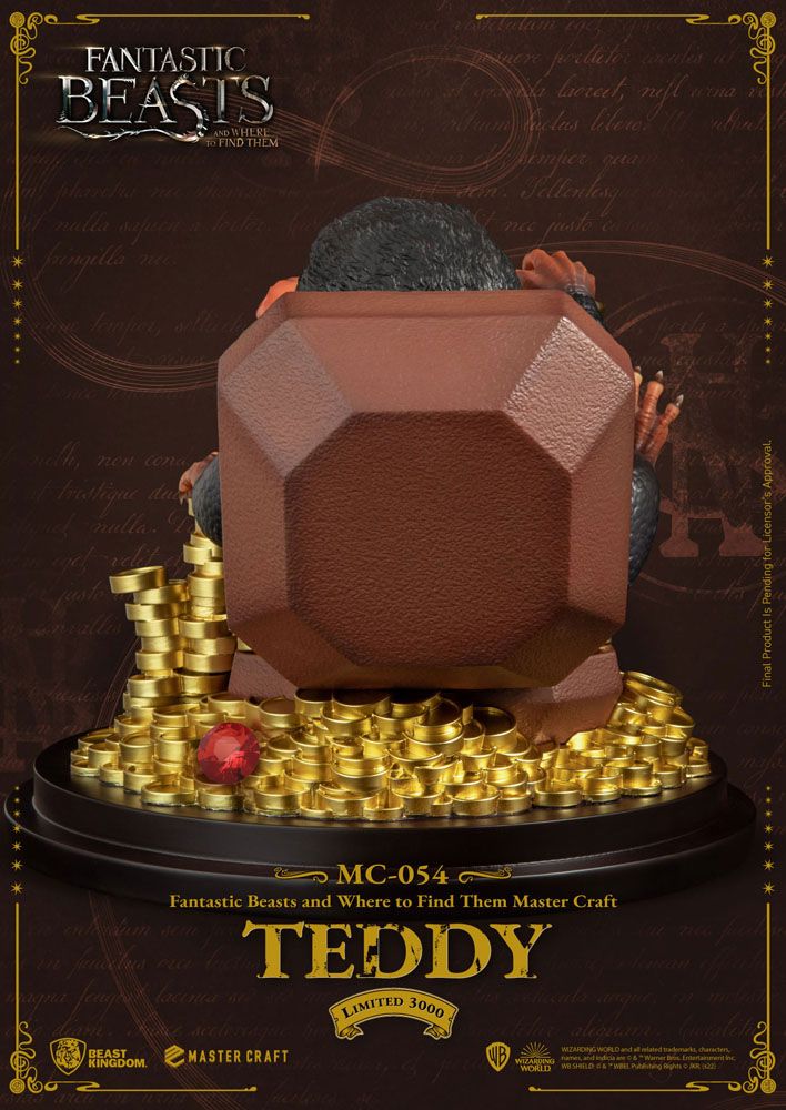 Animales fantásticos Estatua Master Craft Teddy 21 cm - Z POP Toys