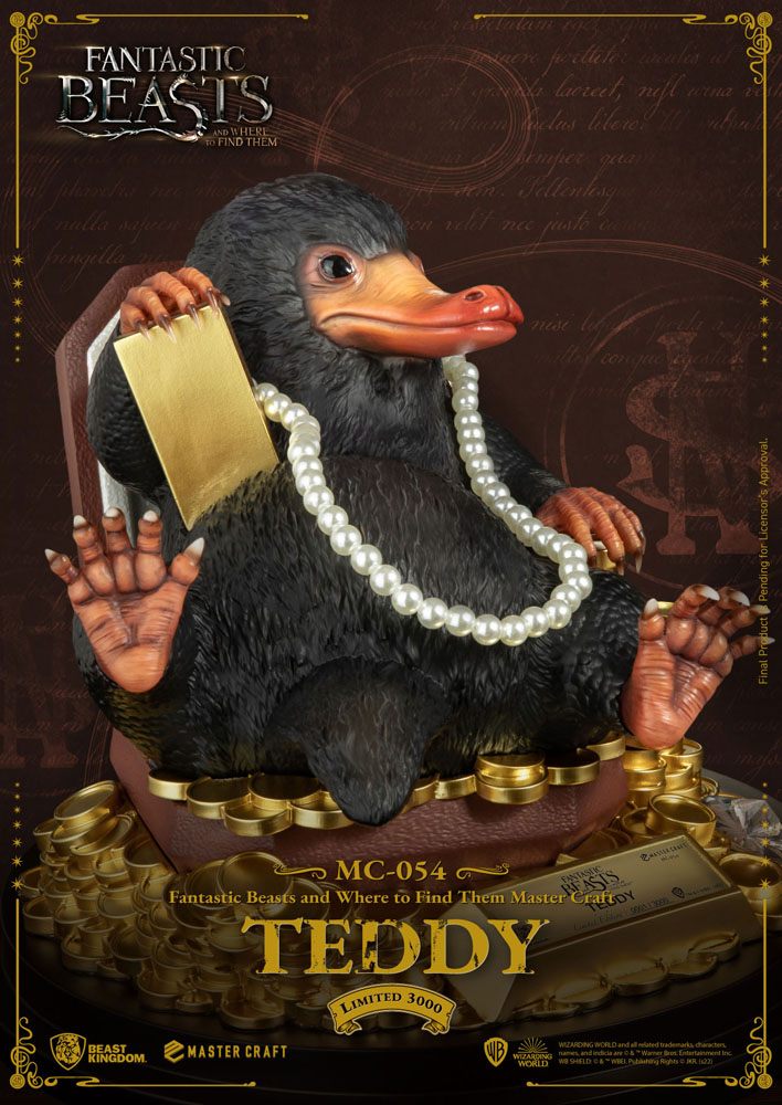 Animales fantásticos Estatua Master Craft Teddy 21 cm - Z POP Toys