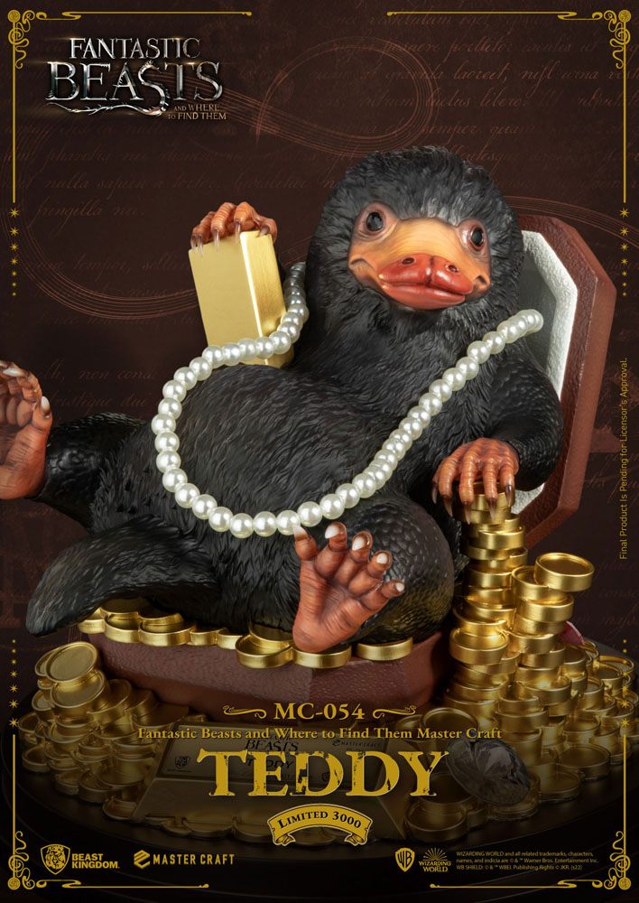 Animales fantásticos Estatua Master Craft Teddy 21 cm - Z POP Toys