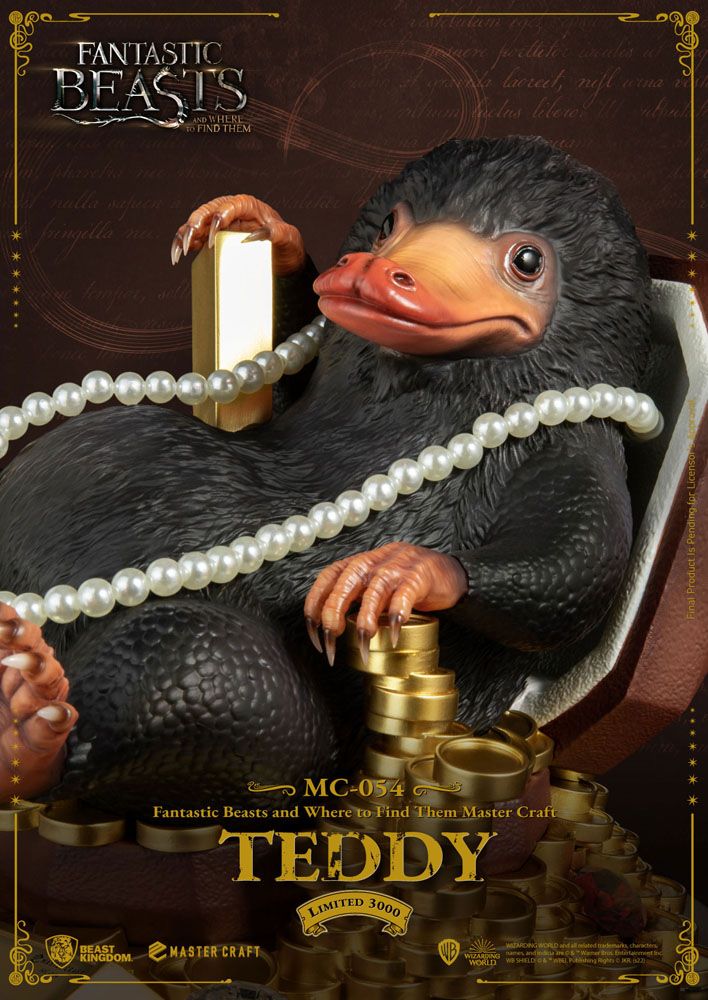 Animales fantásticos Estatua Master Craft Teddy 21 cm - Z POP Toys