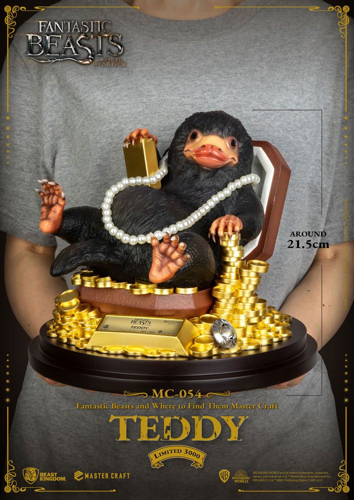 Animales fantásticos Estatua Master Craft Teddy 21 cm - Z POP Toys