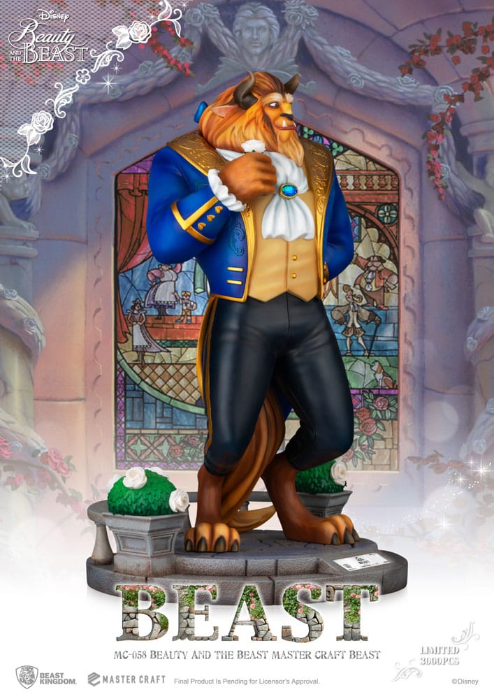 Disney Estatua Master Craft La bella y la bestia Beast 39 cm