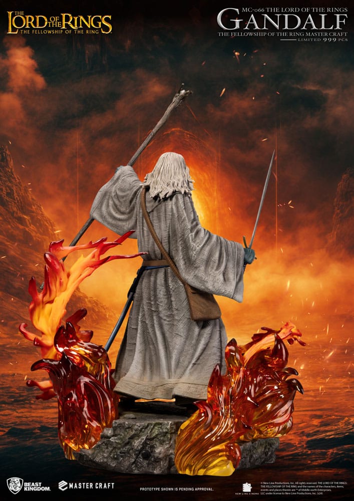 El Señor de los Anillos Estatua Master Craft Gandalf 58 cm - Z POP Toys
