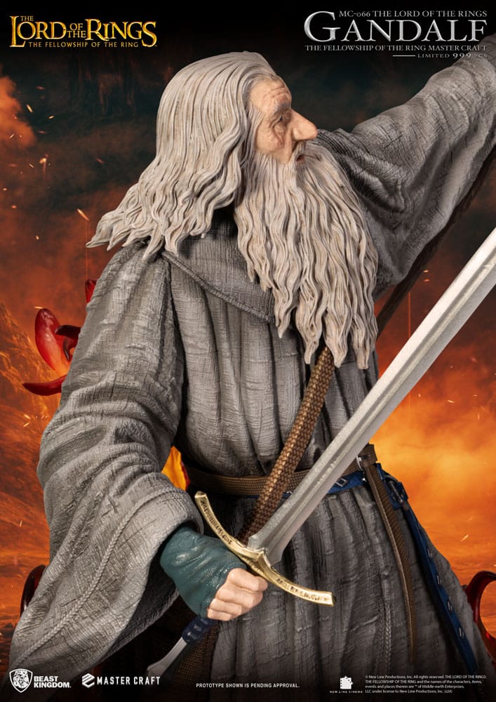 El Señor de los Anillos Estatua Master Craft Gandalf 58 cm - Z POP Toys
