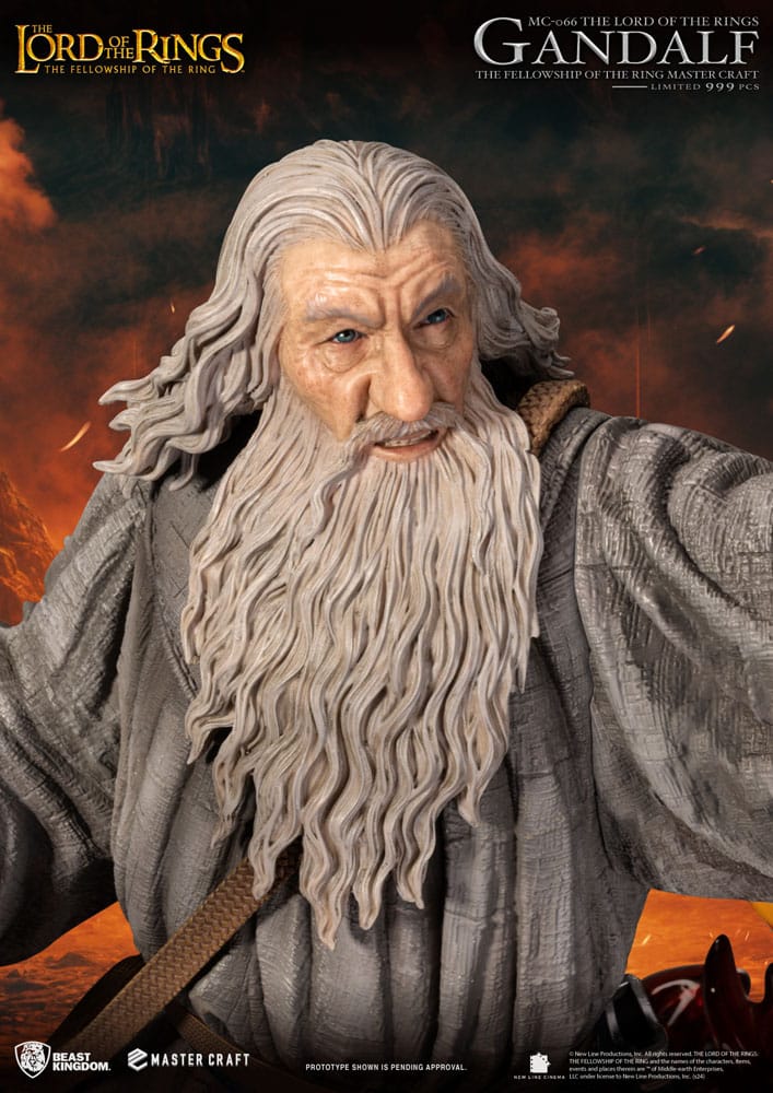 El Señor de los Anillos Estatua Master Craft Gandalf 58 cm - Z POP Toys