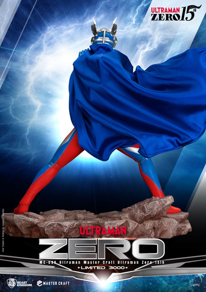 Ultraman Estatua Master Craft Ultraman Zero 15th 41 cm