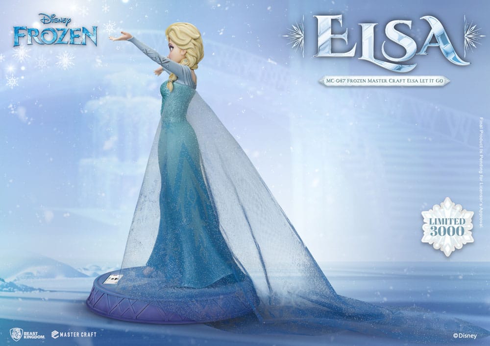 Frozen: El Reino del Hielo Estatua Master Craft Elsa Let It Go 40 cm