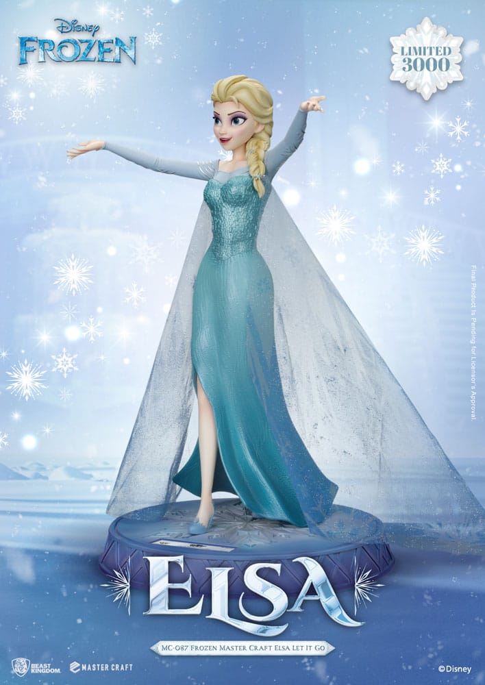 Frozen: El Reino del Hielo Estatua Master Craft Elsa Let It Go 40 cm