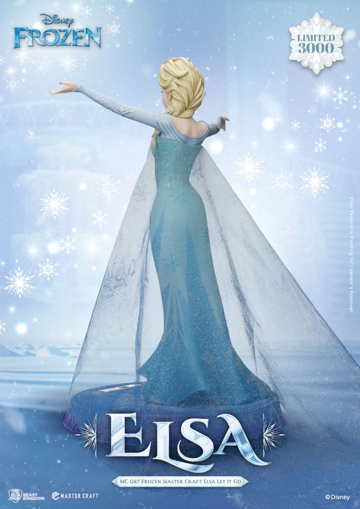 Frozen: El Reino del Hielo Estatua Master Craft Elsa Let It Go 40 cm