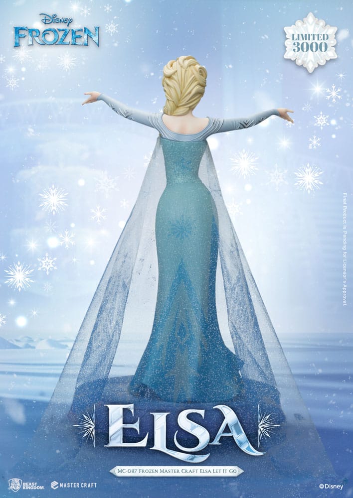 Frozen: El Reino del Hielo Estatua Master Craft Elsa Let It Go 40 cm