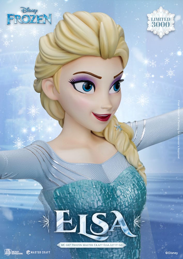 Frozen: El Reino del Hielo Estatua Master Craft Elsa Let It Go 40 cm