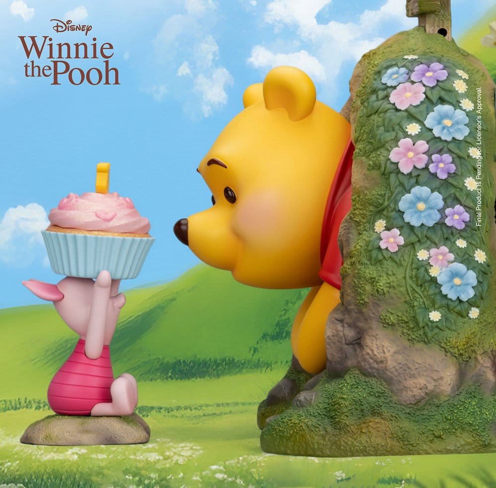 Disney Estatua Master Craft Pooh & Piglet 33 cm