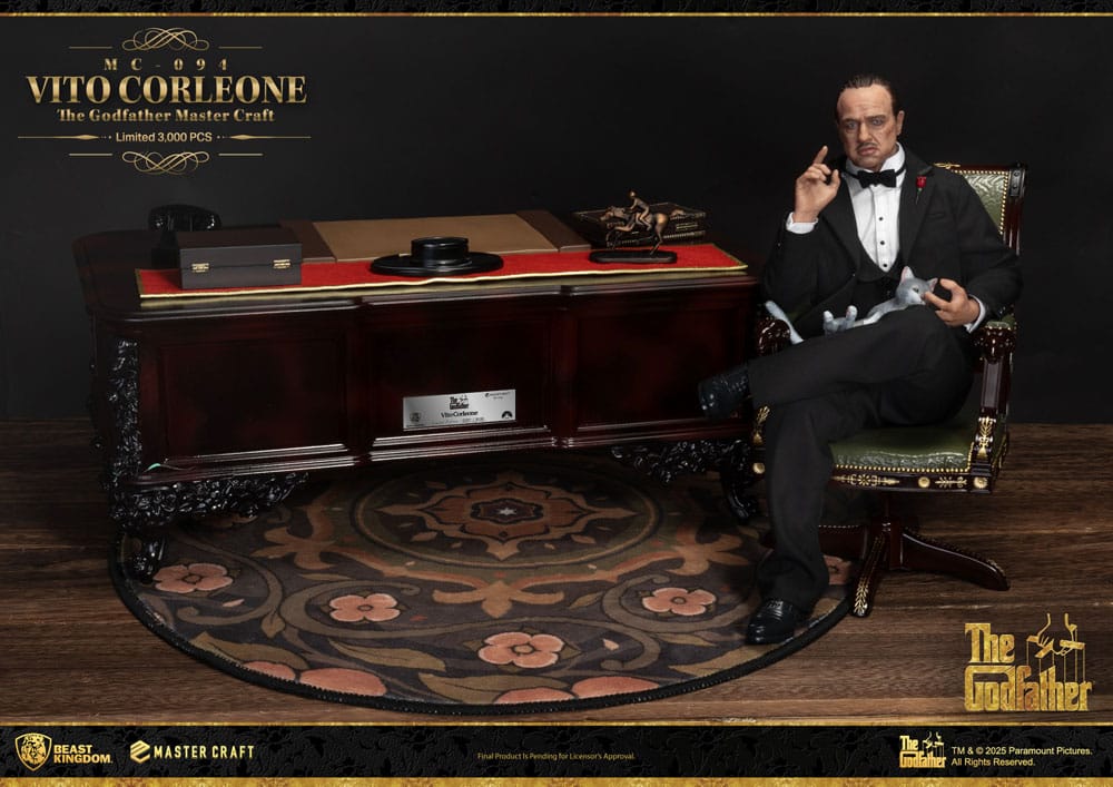 Le Parrain Estatua Master Craft Vito Corleone 31 cm - Z POP Toys