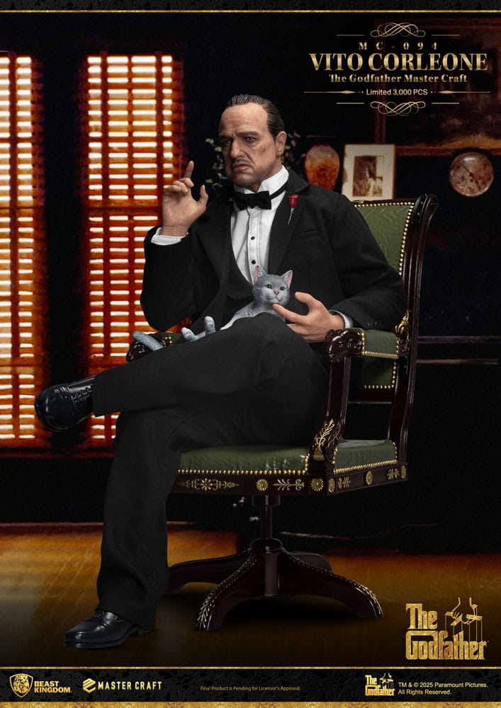 Le Parrain Estatua Master Craft Vito Corleone 31 cm - Z POP Toys