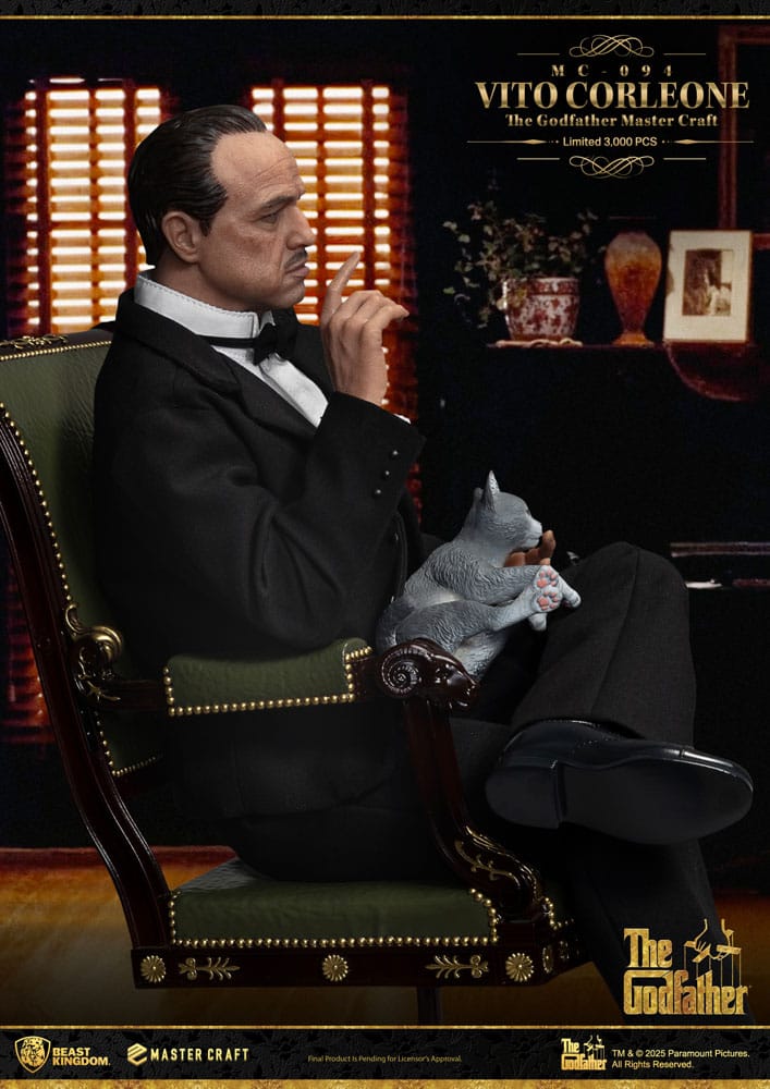 Le Parrain Estatua Master Craft Vito Corleone 31 cm - Z POP Toys